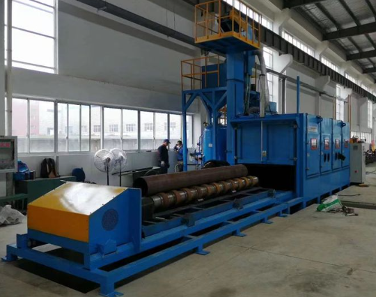 镇江喷砂机在管道除锈中的现场施工应用