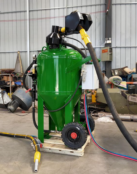 镇江移动式喷砂机 户外施工效率翻倍