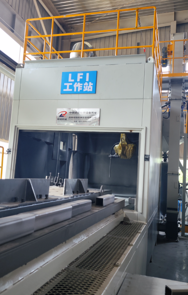 镇江大口径喷砂机 适合大型工件处理